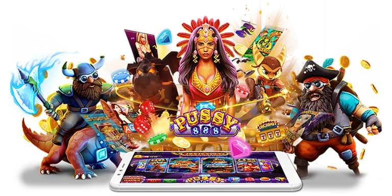 PUSSY888 Online Casino Singapore logo