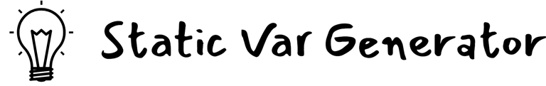 Static Var Generator  logo