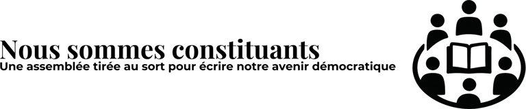 Nous sommes constituants logo