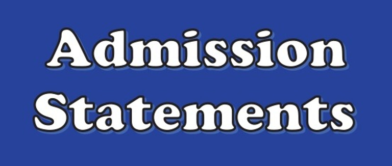 Admission Statements logo