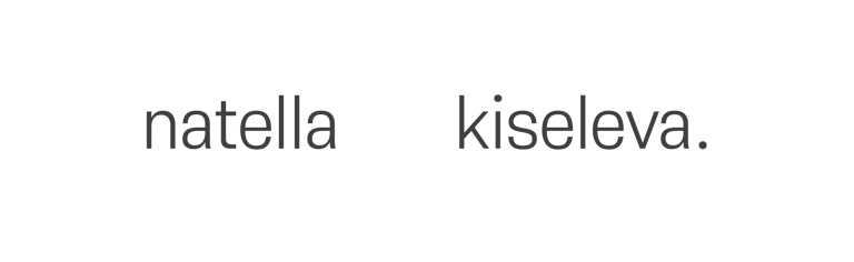 Natella Kiseleva photography logo