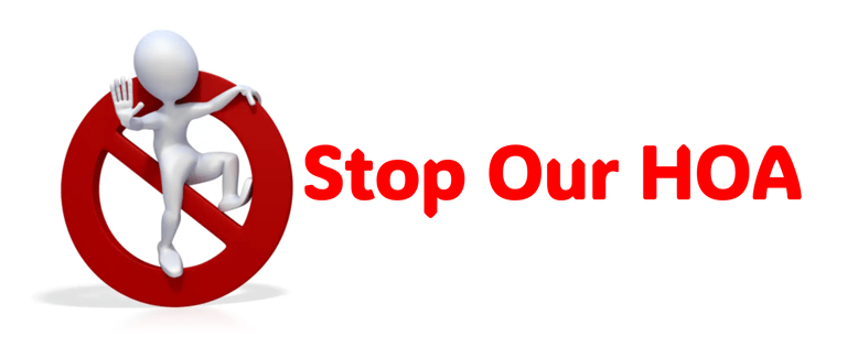 Stop Our HOA logo