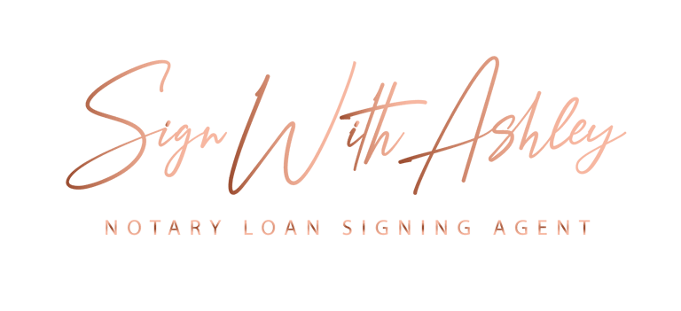 Sign With Ashley - Loan Signing Agent logo