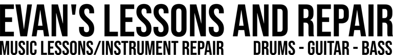 Evan's Lessons and Repair logo