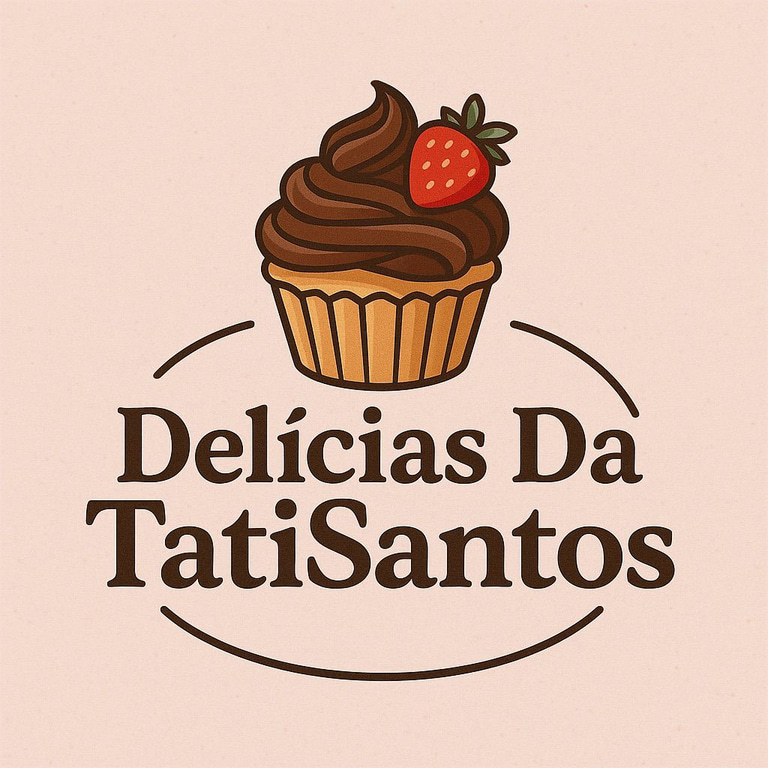 Delicias da tati Santos logo