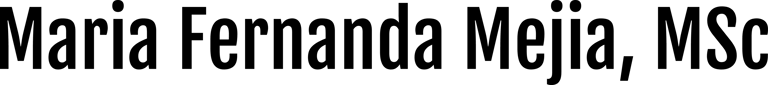 Maria Fernanda Mejia, MSc logo