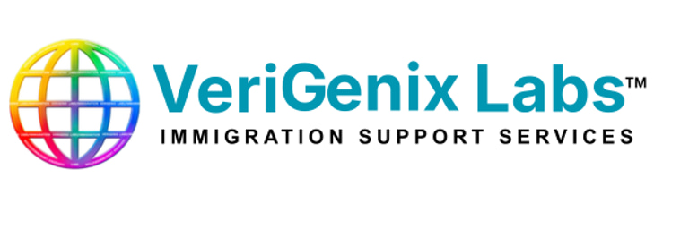 VeriGenix Labs and Immigrations logo