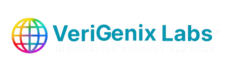 VeriGenix Labs and Immigrations logo
