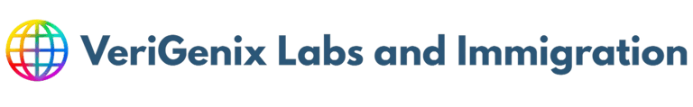 VeriGenix Labs and Immigrations logo