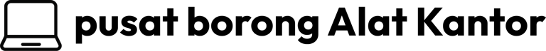Pusat borongan alat kantor bekas logo
