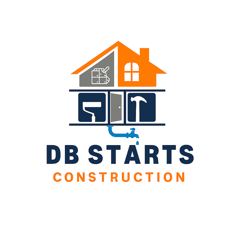 DB Starts Plumbing and Construction logo