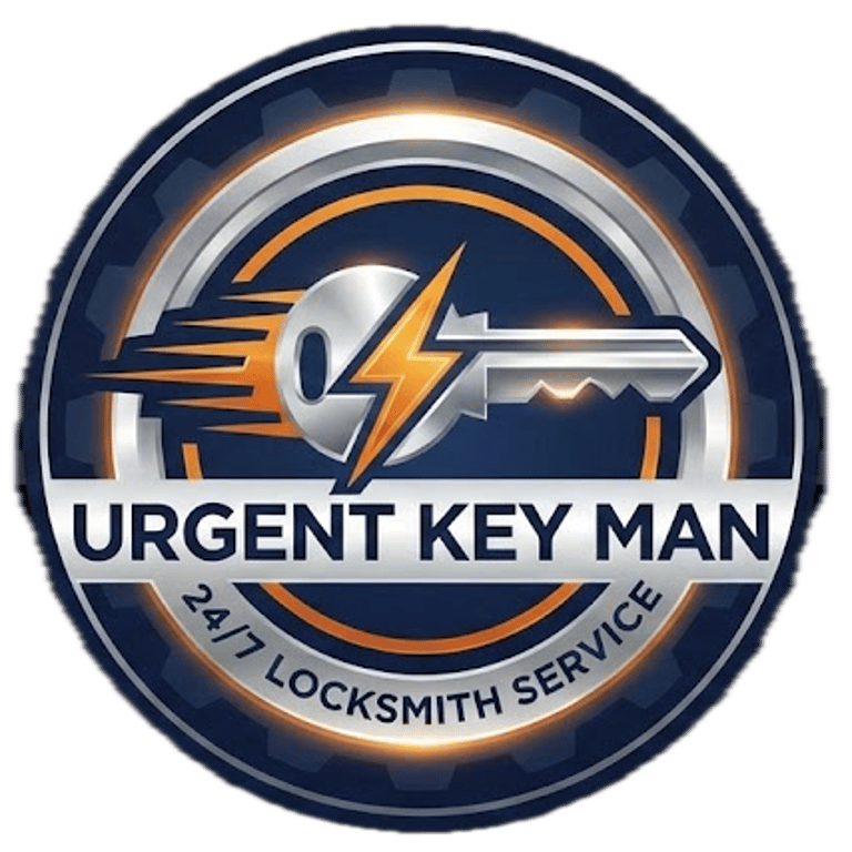 Urgent Key Man logo