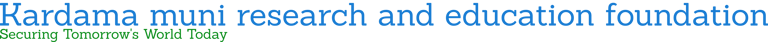 Kardama muni research and education foundation logo
