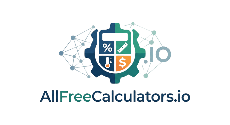 AllFreeCalculators.io — Every tool you need, from math to metrics. logo