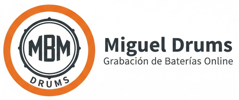 Miguel Drums | Grabación de Baterías Online logo