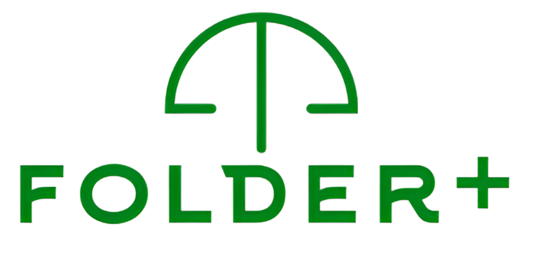 Folder + logo