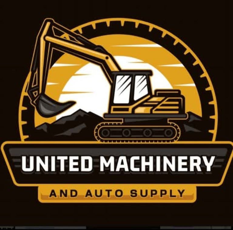UNITED MACHINERY AND AUTO SALE logo
