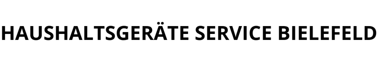 Haushaltsgeräte Service Bielefeld logo