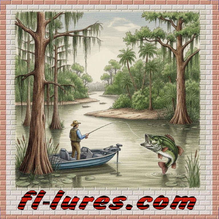 FL LURES logo