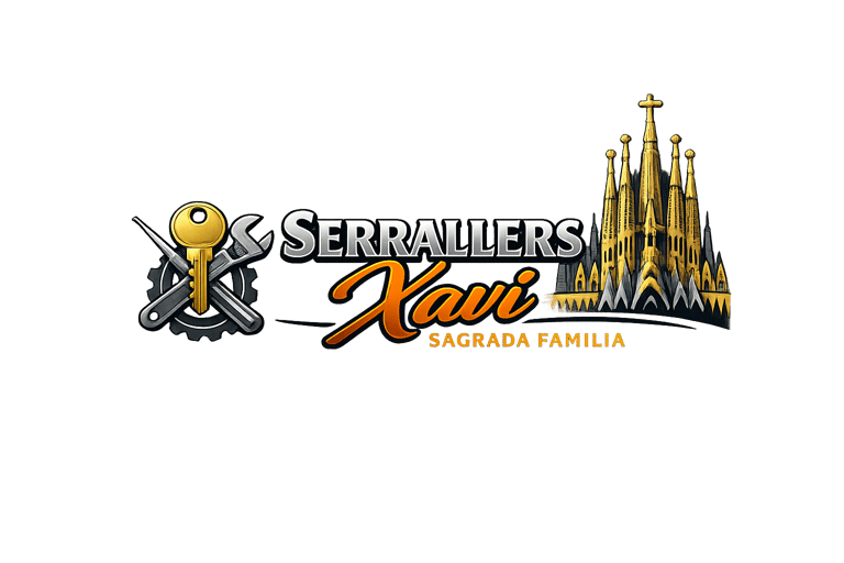 Serrallers Xavi Sagrada Familia logo