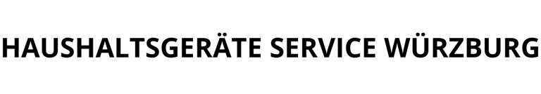 Haushaltsgeräte Service Würzburg logo