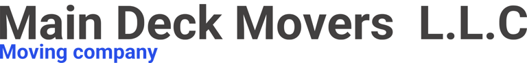MAIN DECK MOVERS (L.L.C) logo