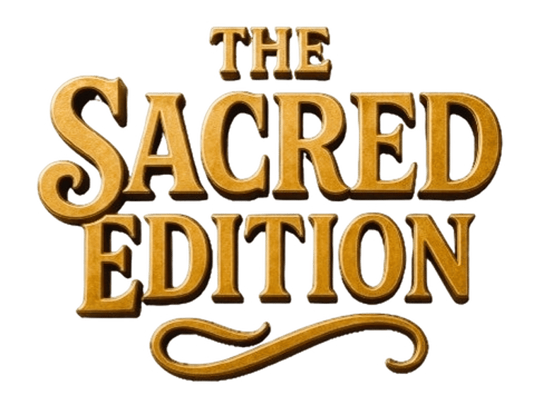 The Sacred Edition logo
