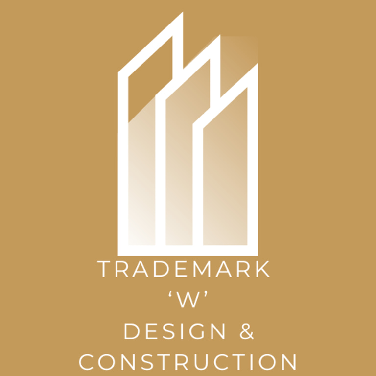 Trademark "W" Design and Construction LLC logo