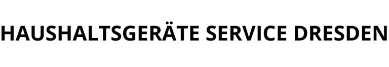 Haushaltsgeräte Service Dresden logo