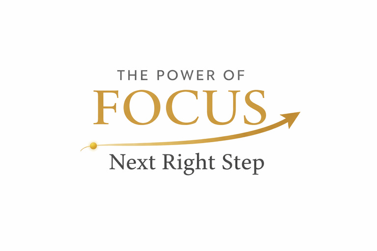 The Power of the Next Right Step logo