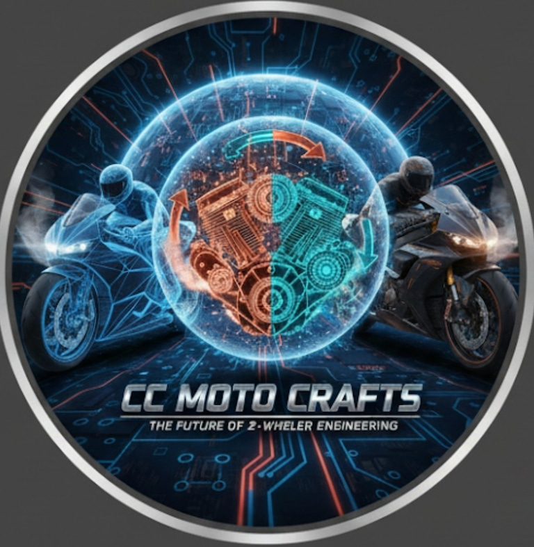 CC MOTOCRAFTS logo
