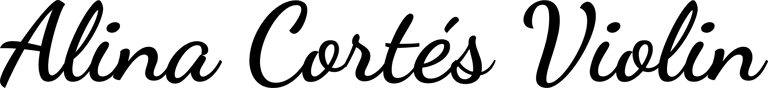 Alina Cortés Violin logo