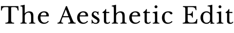 The Aesthetic Edit logo