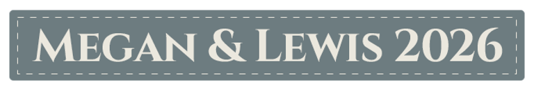 Megan & Lewis Wedding logo