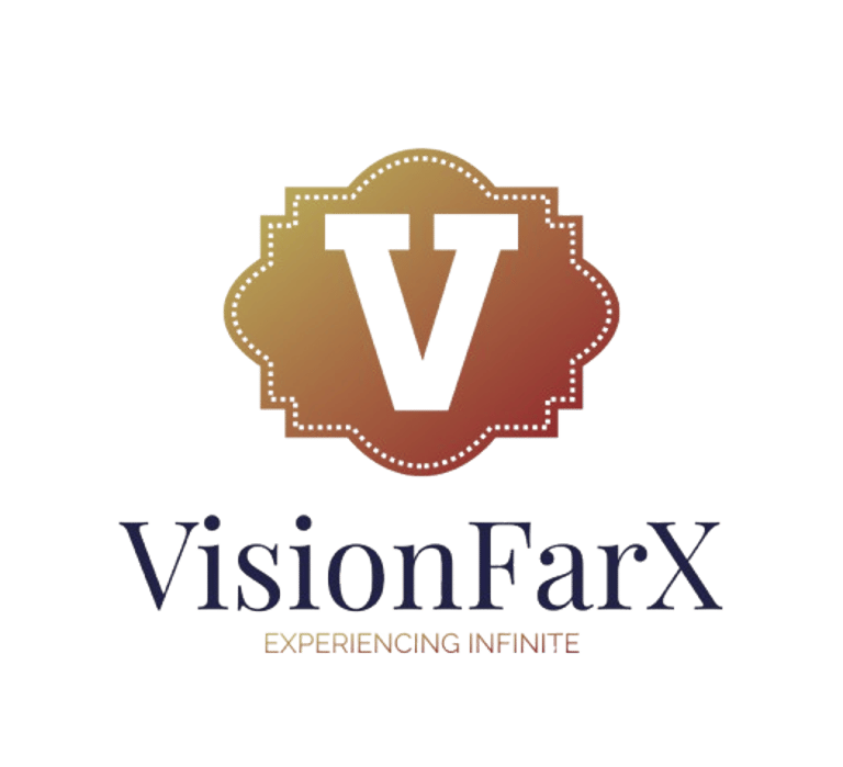 VISIONFARX-EXPERIENCING INFINITE logo