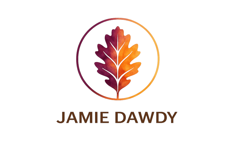Jamie Dawdy, Creator of the Resilience Inspired Action Framework, RN psychotherapy, speaking, consulting, workshops logo