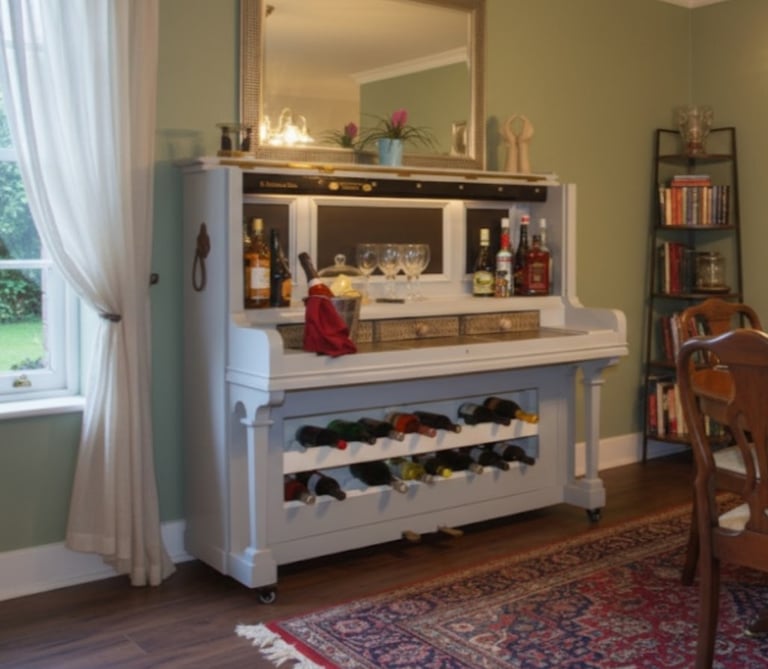 kelpieskeep.co.uk piano bar repurposed piano