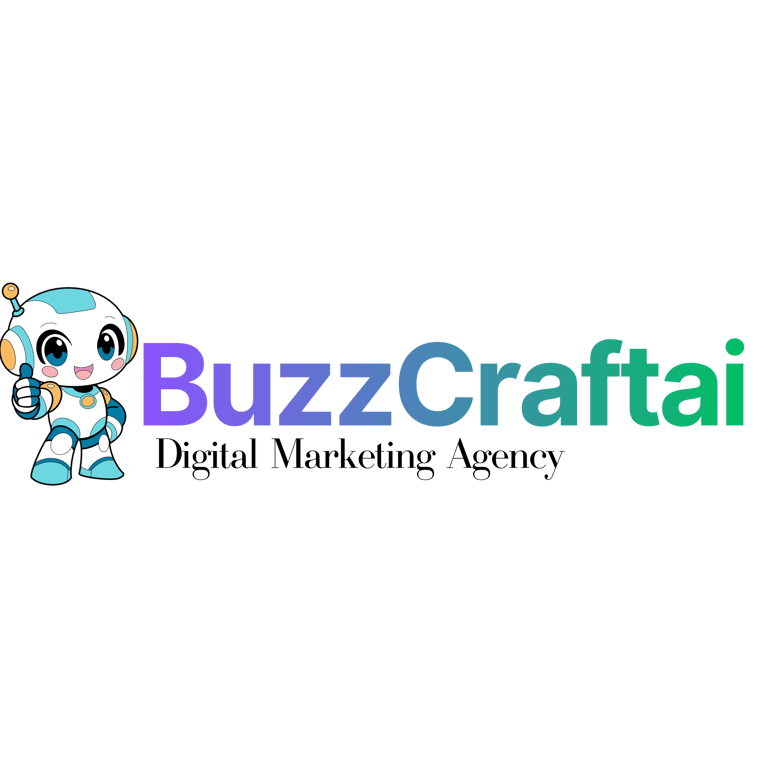 buzzcraftai digital marketing agency logo