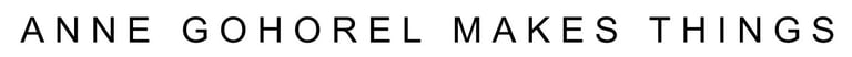 Anne Gohorel Makes Things logo