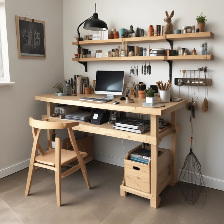 brown and red paint brush in clear glass container