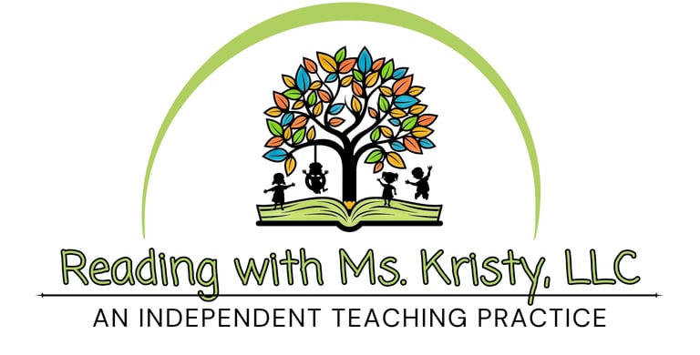 Reading with Ms. Kristy logo