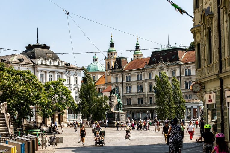 Centre ville LJUBJANA - Jean Charles Plaçais