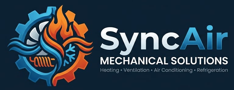 SyncAir Mechanical Solutions logo