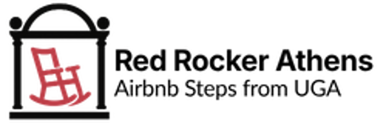 Red Rocker Athens | UGA Gameday Rental Getaway logo