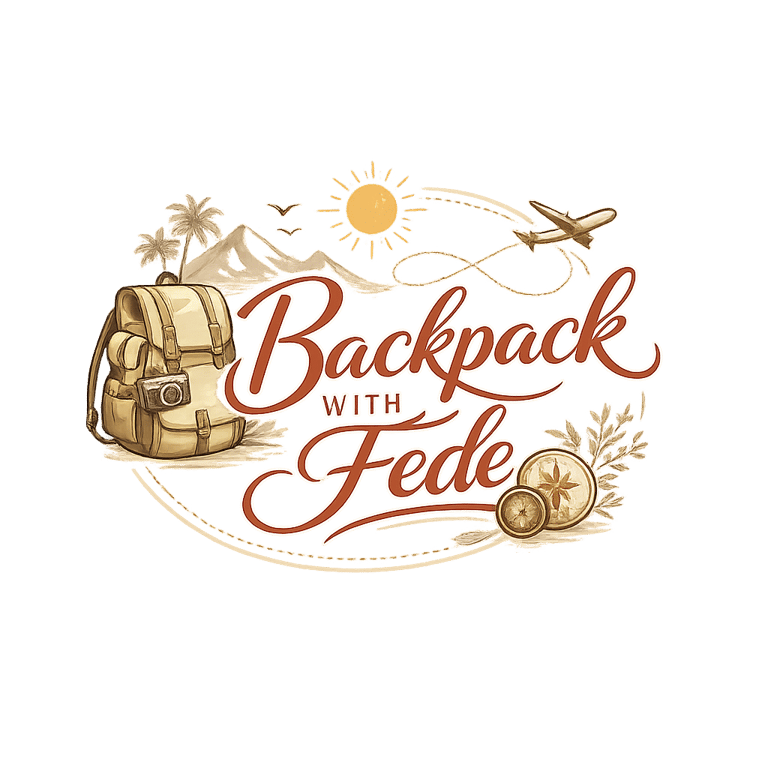 Backpack with Fede logo