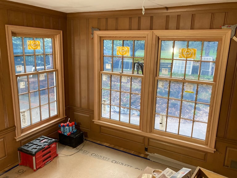 Trim, stain grade