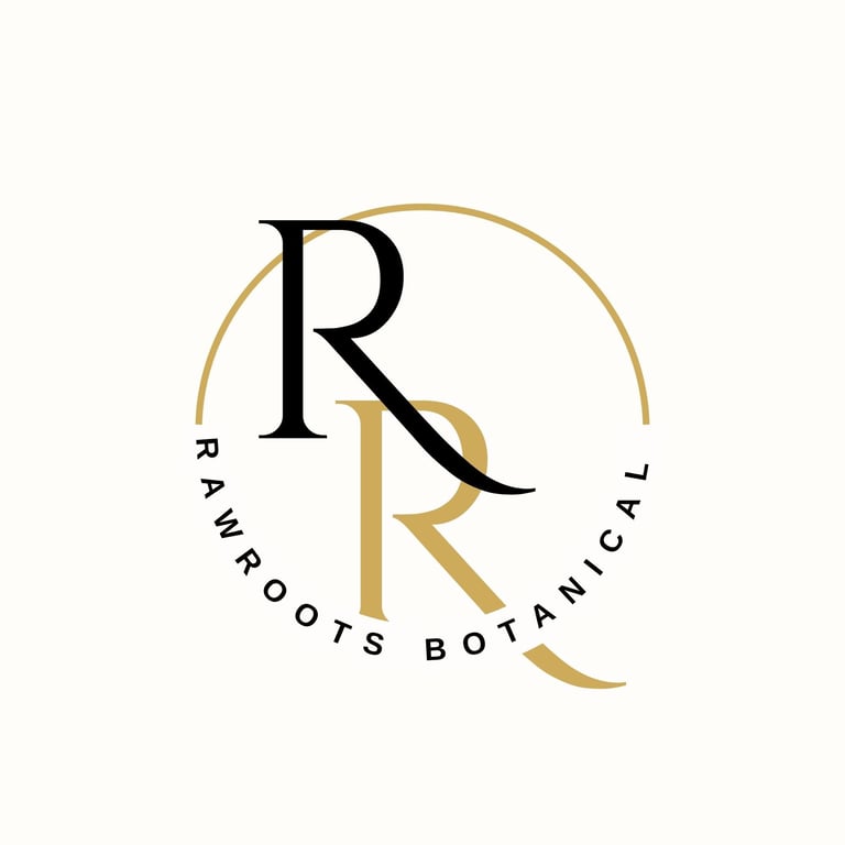 RawRoots Botanical logo