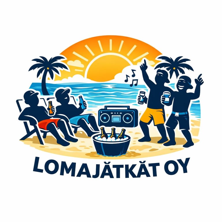 Lomajätkät logo