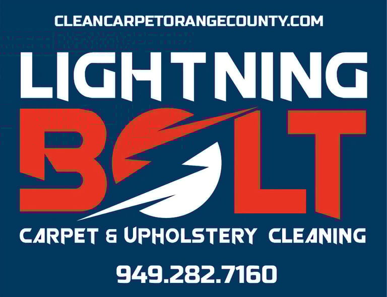 Lightning Bolt Carpet and Upholstery Cleaning logo