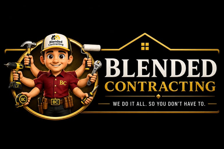 Blended Contracting logo